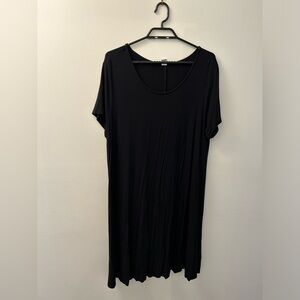 Black T-Shirt Dress - Old Navy Sz. XL